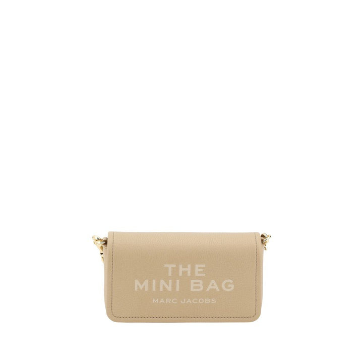 Beige Calf Leather Bos Taurus Shoulder Bag Marc Jacobs