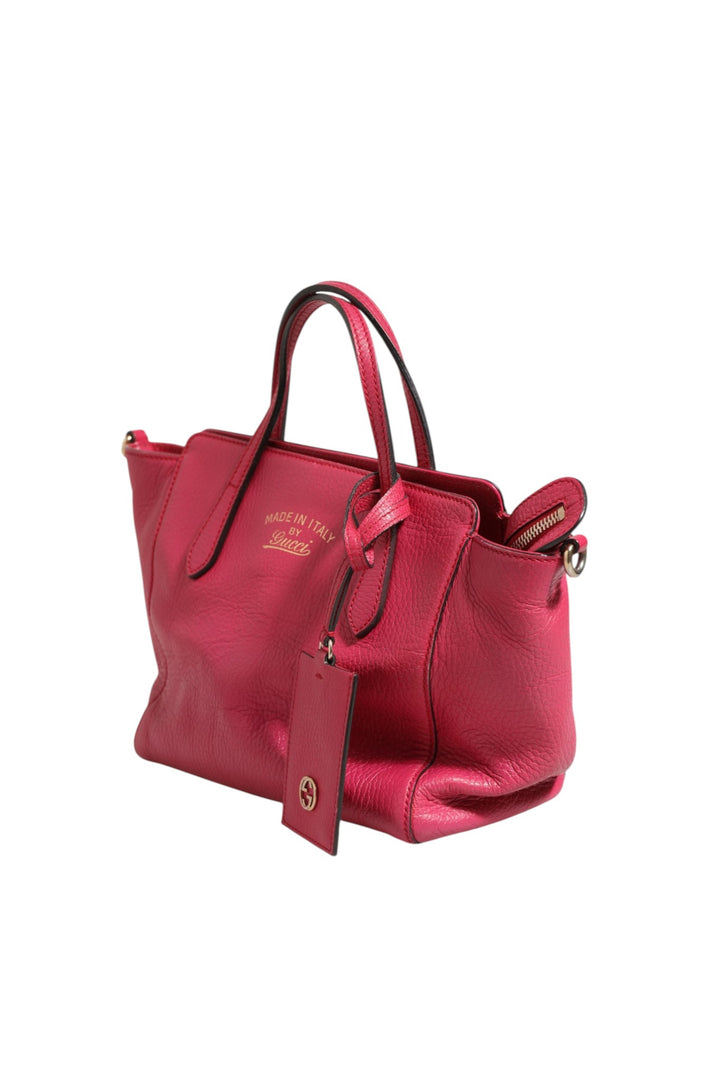 Swing Leather 2Way Tote Bag Gucci