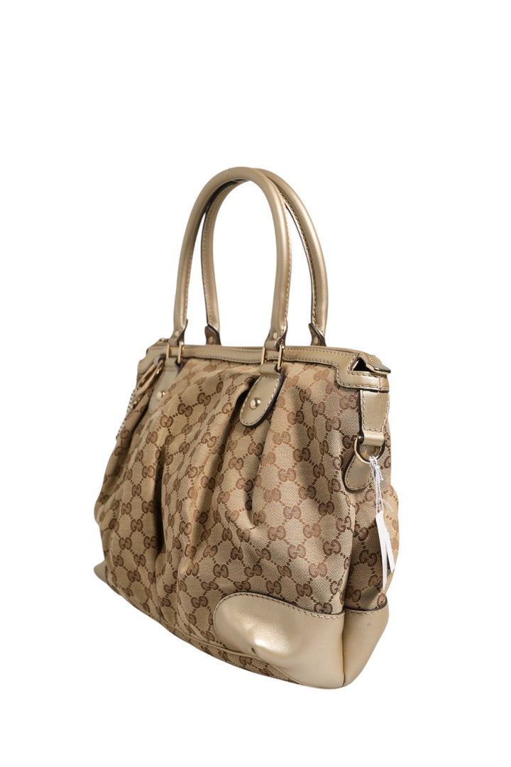 Canvas Sukey Satchel Gucci