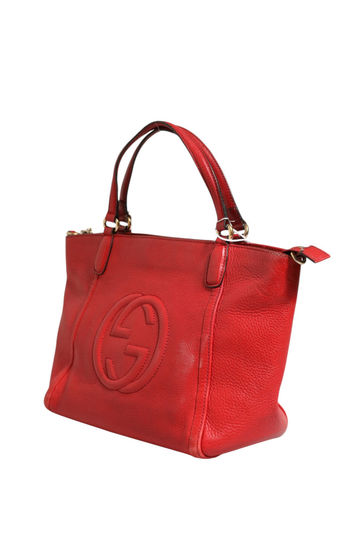 Soho Small Leather Tote Gucci