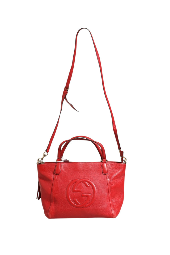 Soho Small Leather Tote Gucci