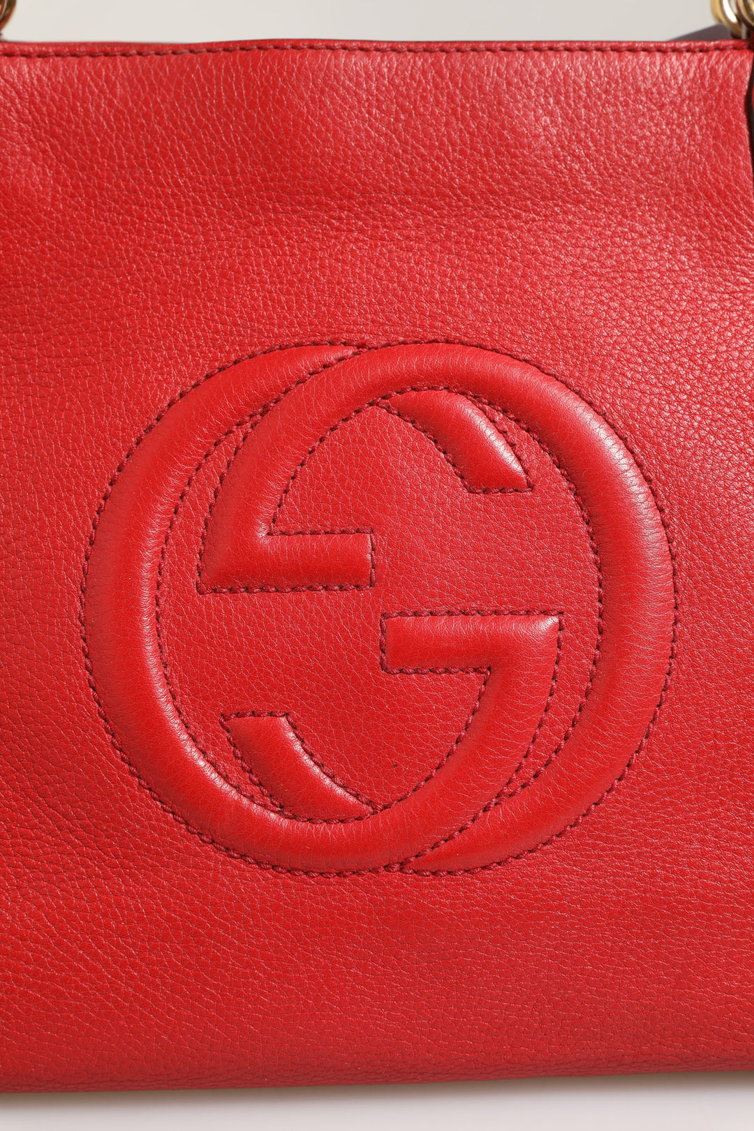 Soho Small Leather Tote Gucci