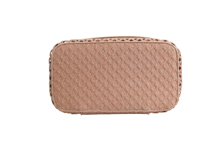 Mesh Embroidered Dior travel Vanity Case Christian Dior