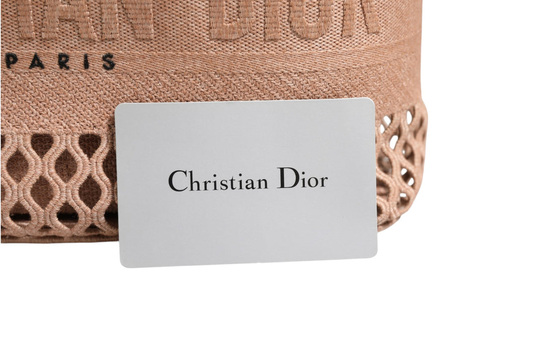 Mesh Embroidered Dior travel Vanity Case Christian Dior