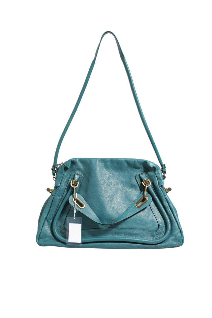 Paraty Bag in Aquamarine Leather Chloé