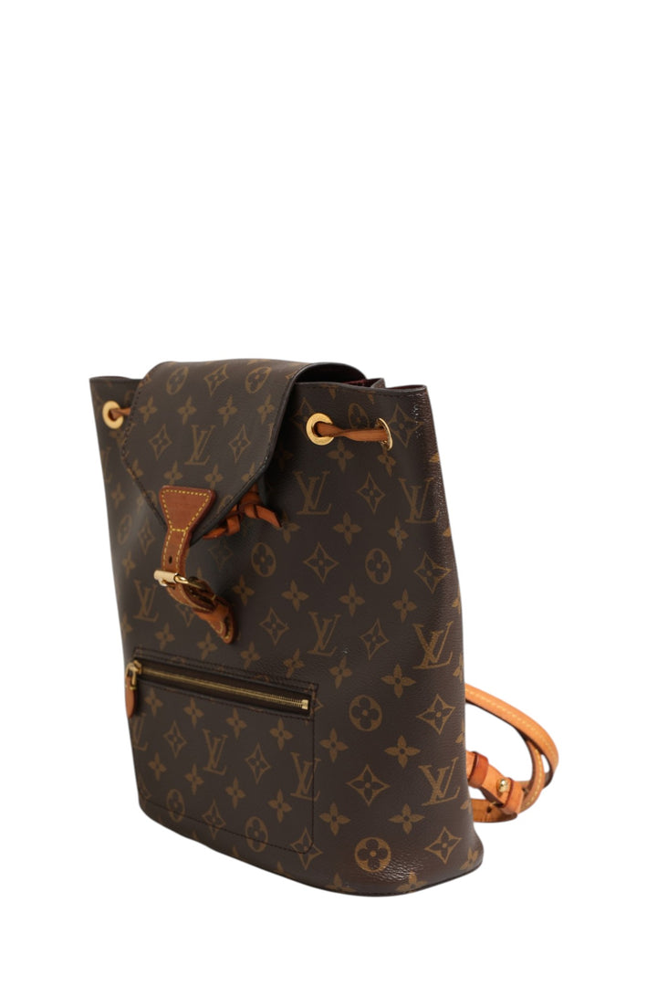 Monogram Canvas Montsouris Backpack Louis Vuitton
