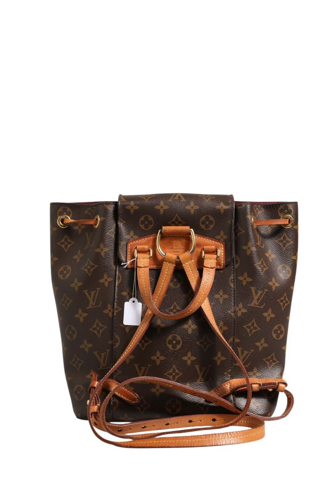 Monogram Canvas Montsouris Backpack Louis Vuitton