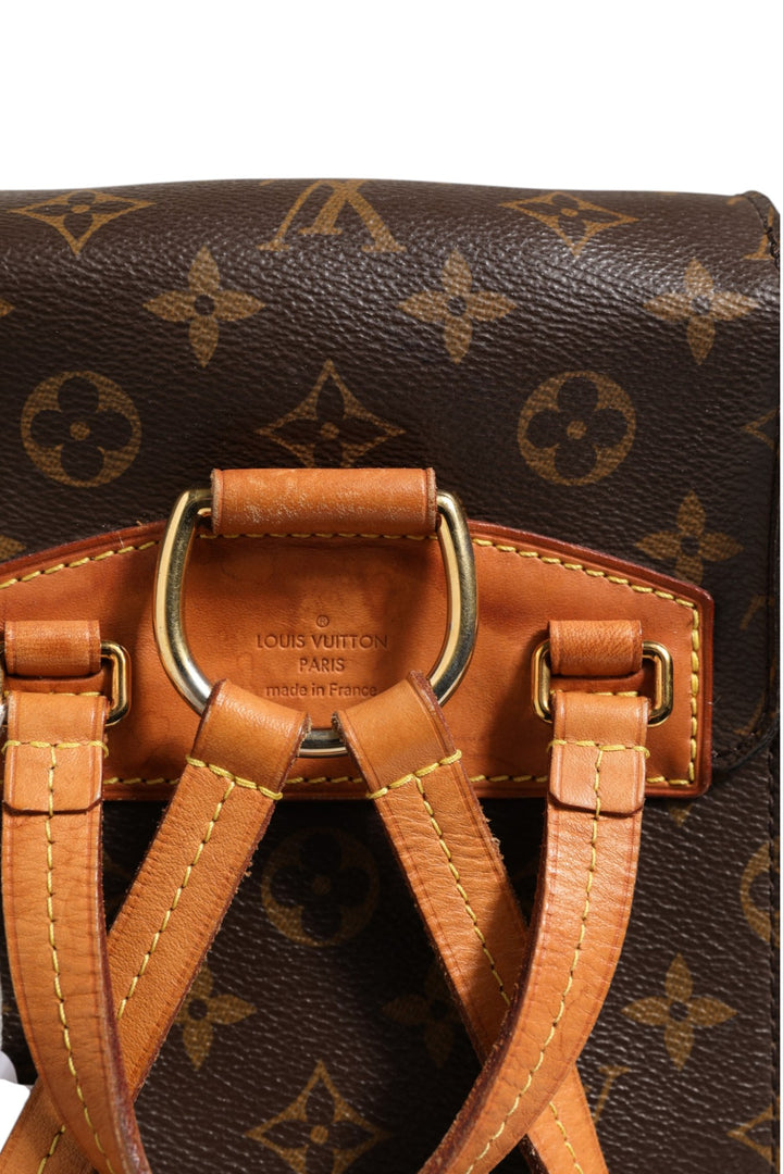 Monogram Canvas Montsouris Backpack Louis Vuitton