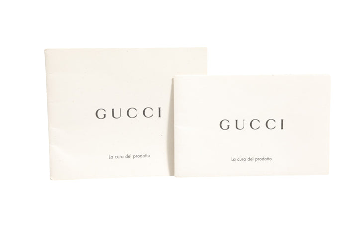 Nymphaea Bamboo Top Handle Leather Bag Gucci