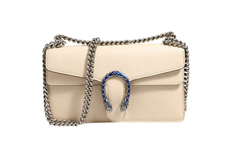 Dionysus White Leather Handbag Gucci