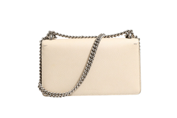 Dionysus White Leather Handbag Gucci