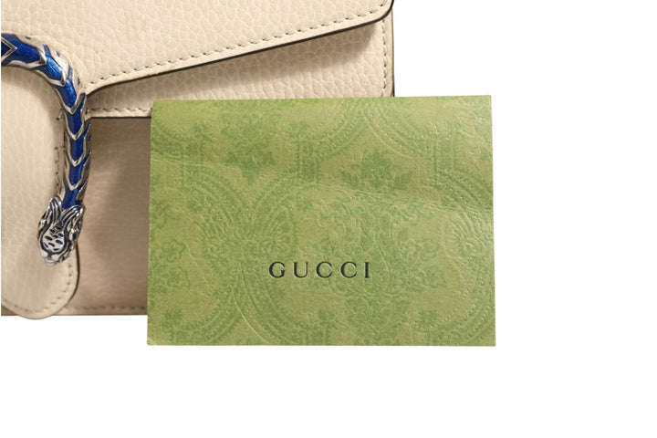 Dionysus White Leather Handbag Gucci