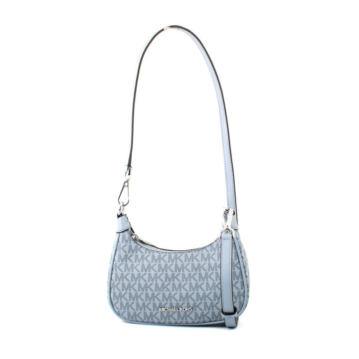 Blue Canvas Shoulder Bag Michael Kors