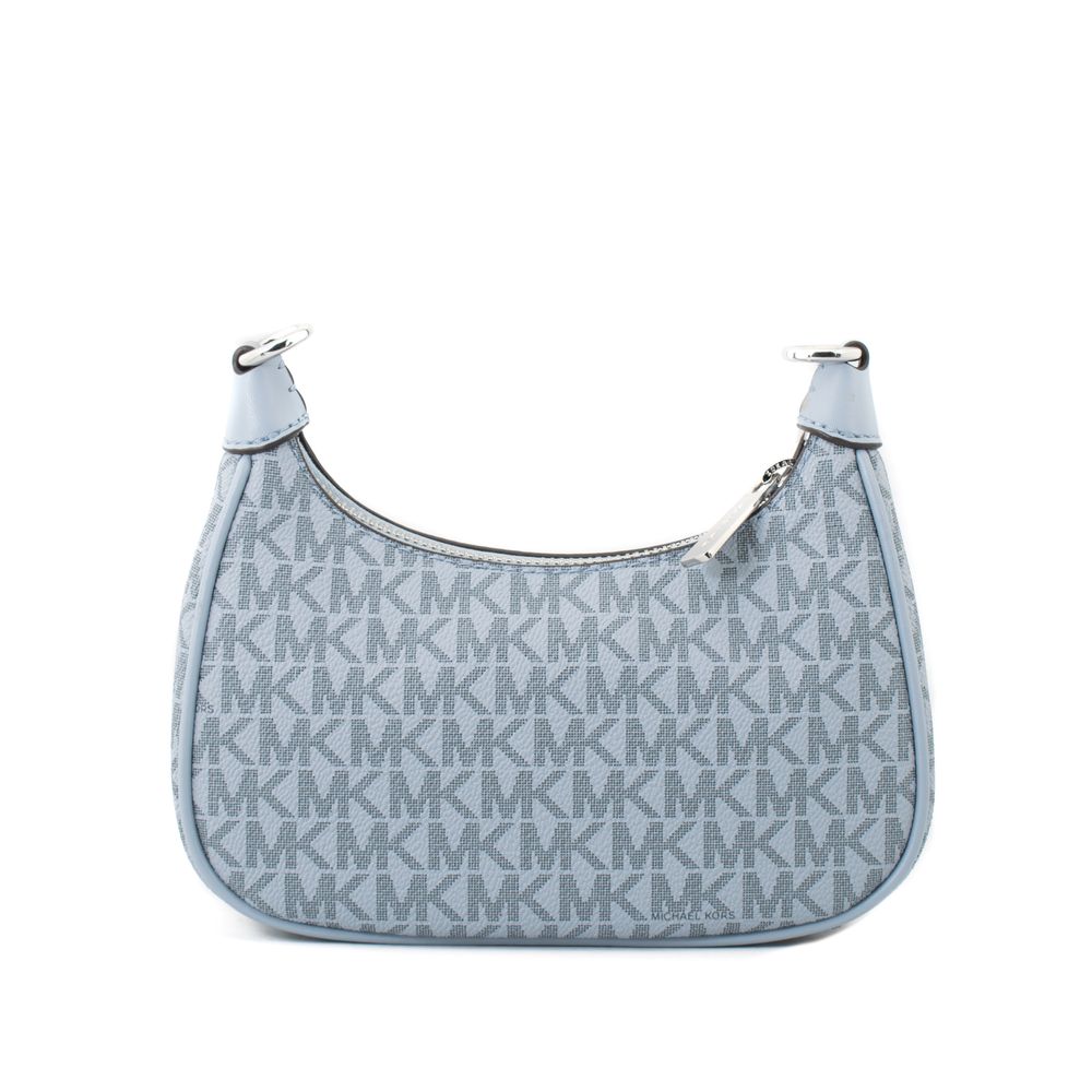 Blue Canvas Shoulder Bag Michael Kors
