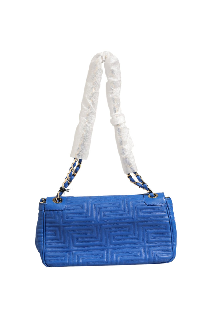 Couture Quilted Leather Shoulder Bag Versace
