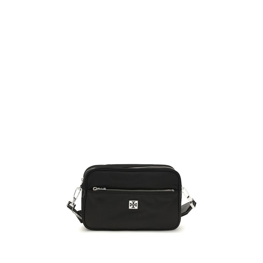 Black Polyamide Shoulder Bag Tory Burch