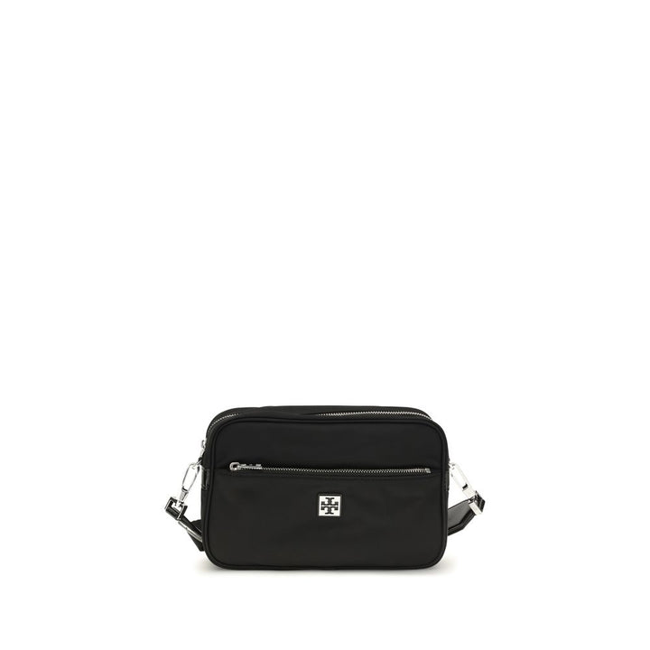 Black Polyamide Shoulder Bag Tory Burch