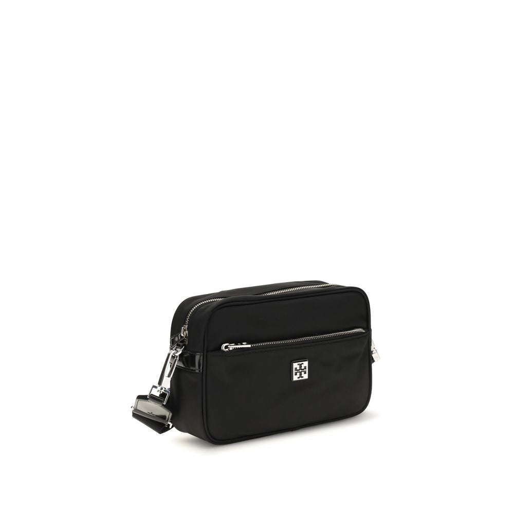 Black Polyamide Shoulder Bag Tory Burch
