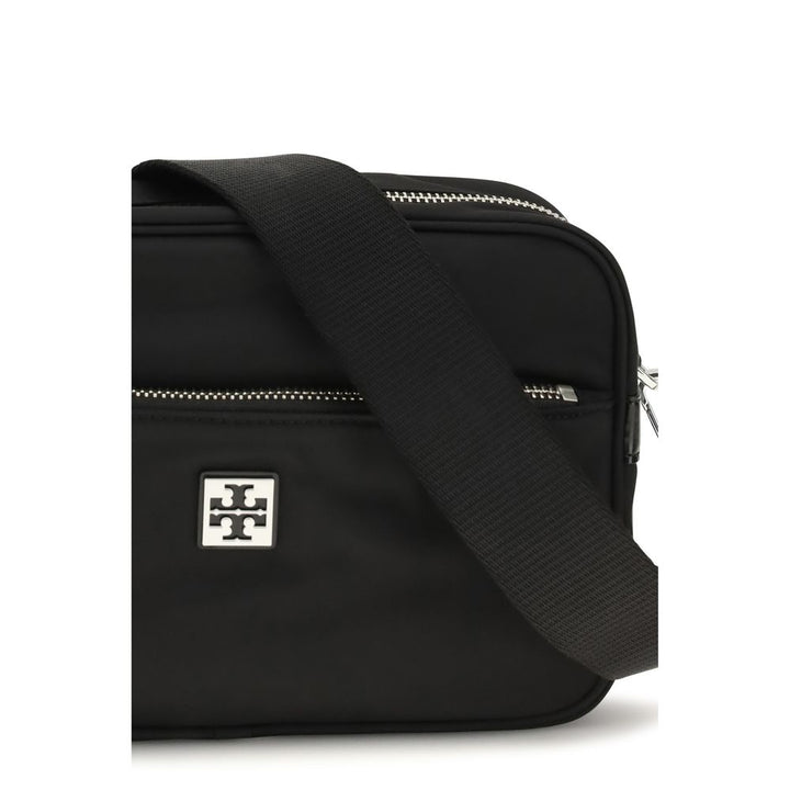 Black Polyamide Shoulder Bag Tory Burch