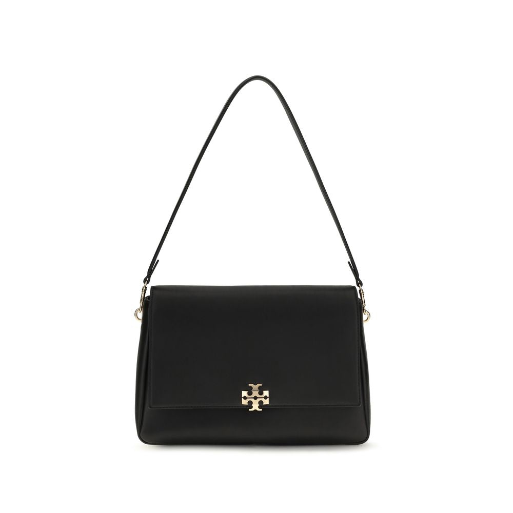 Black Calf Leather Bos Taurus Shoulder Bag Tory Burch