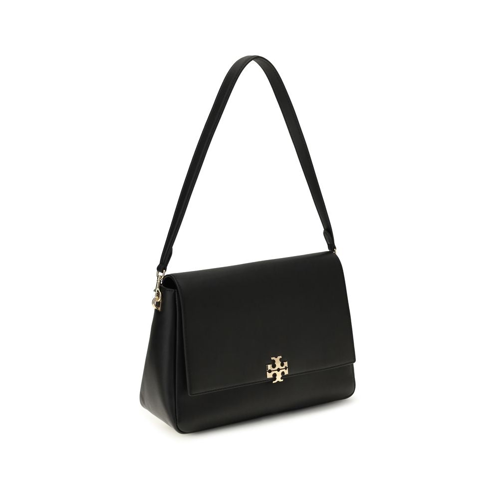 Black Calf Leather Bos Taurus Shoulder Bag Tory Burch
