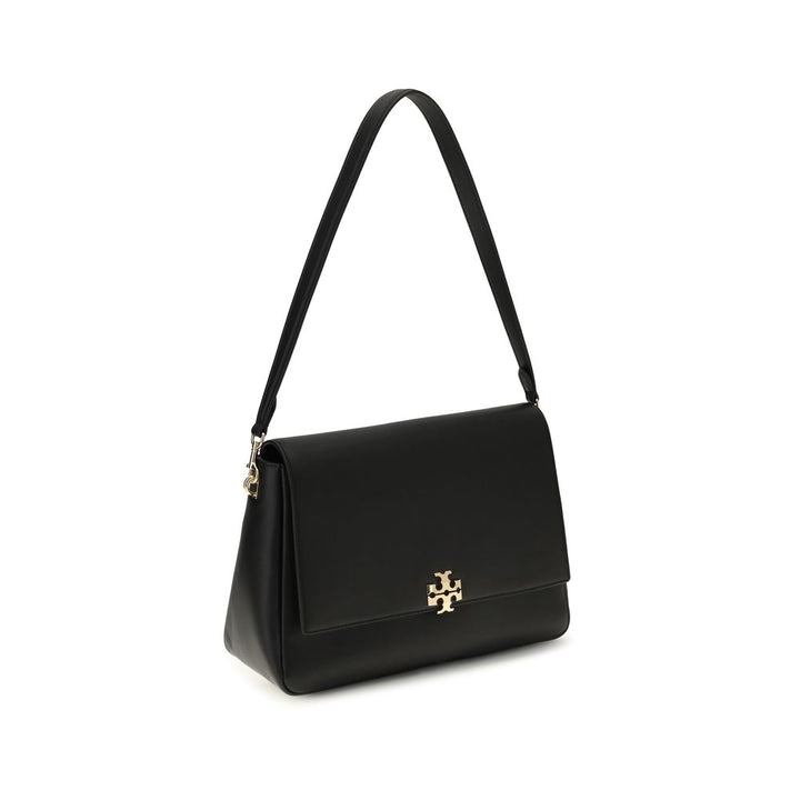 Black Calf Leather Bos Taurus Shoulder Bag Tory Burch
