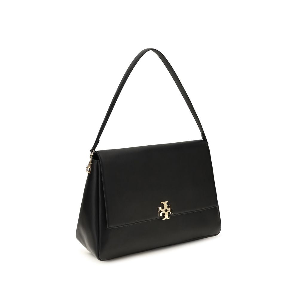 Black Calf Leather Bos Taurus Shoulder Bag Tory Burch