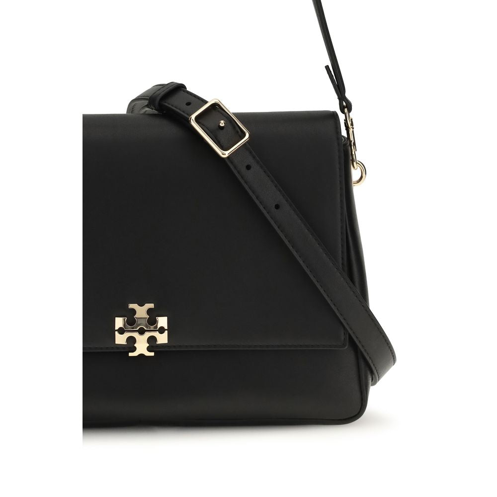 Black Calf Leather Bos Taurus Shoulder Bag Tory Burch
