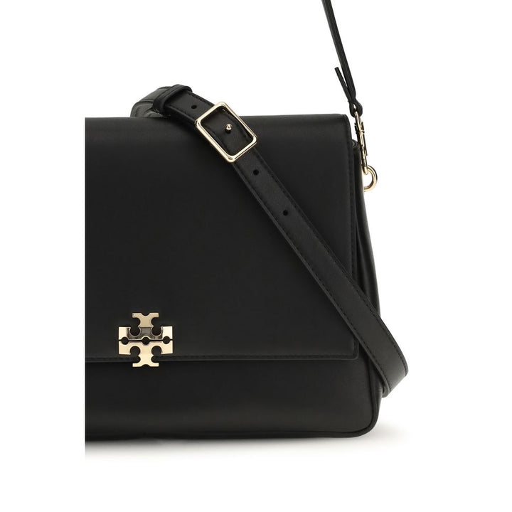Black Calf Leather Bos Taurus Shoulder Bag Tory Burch