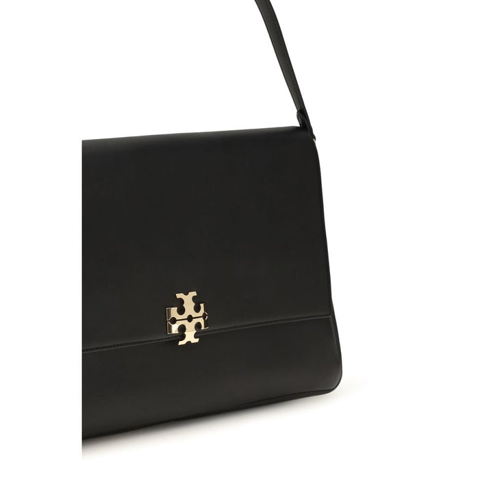 Black Calf Leather Bos Taurus Shoulder Bag Tory Burch