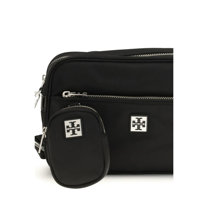 Black Polyamide Shoulder Bag Tory Burch
