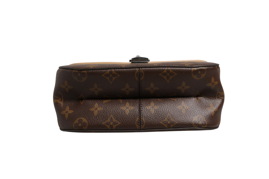 Calfskin Monogram Chain It Bag PM Black Louis Vuitton