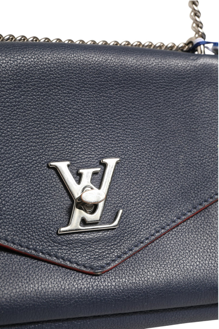 Mylockme Leather Chain Shoulder Bag Louis Vuitton