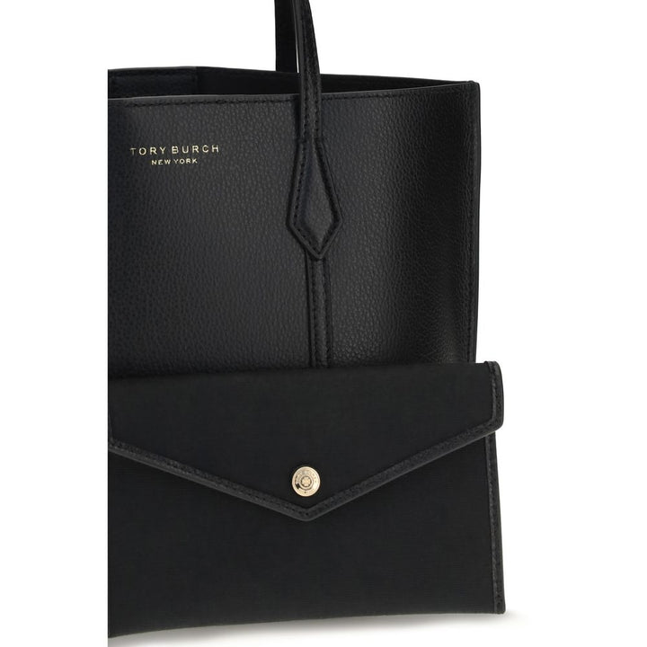 Black Calf Leather Bos Taurus Handbag Tory Burch