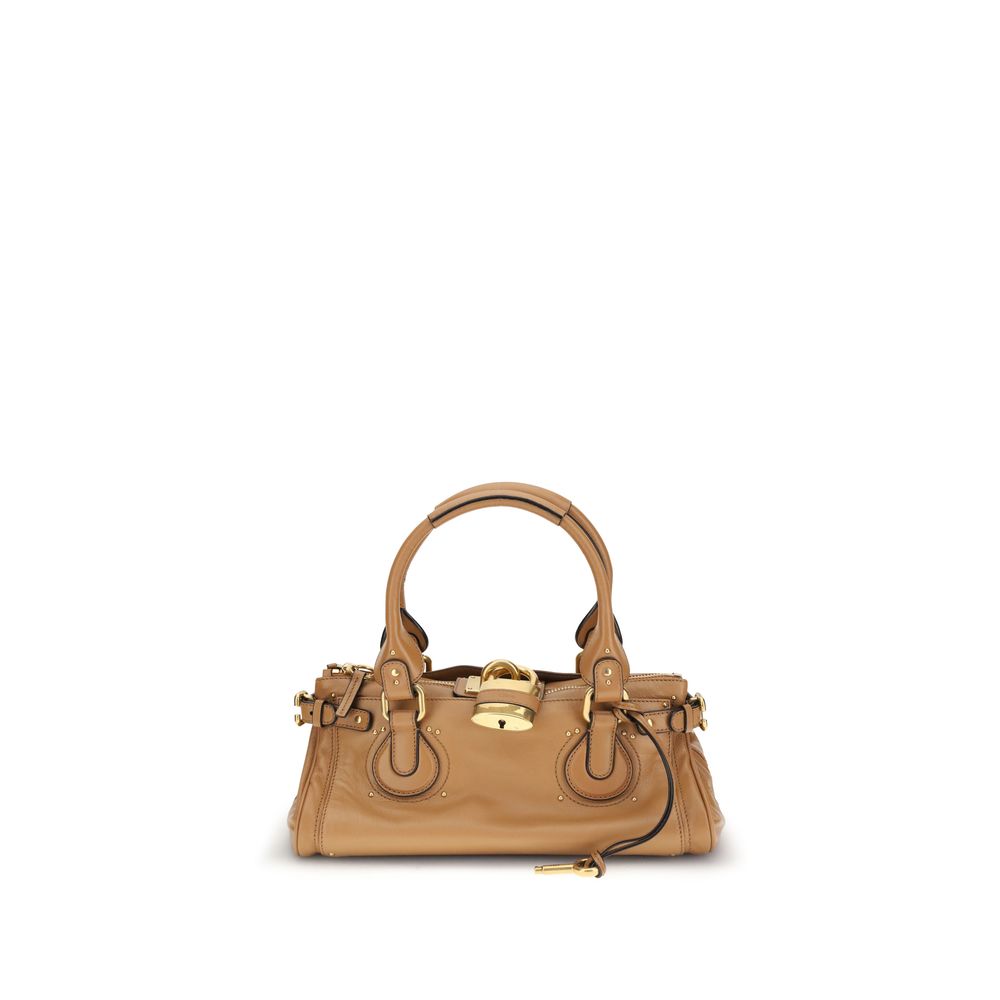 Brown Buffalo Leather Shoulder Bag Chloé