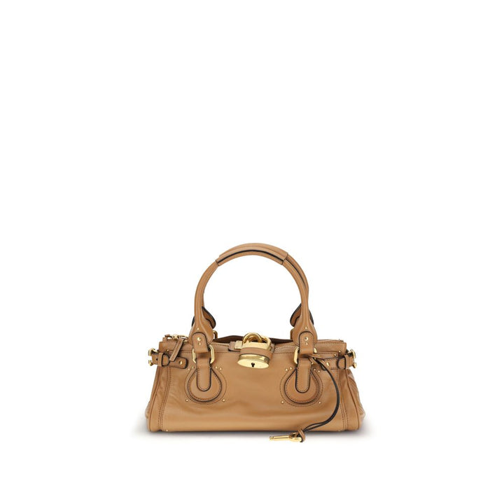 Brown Buffalo Leather Shoulder Bag Chloé