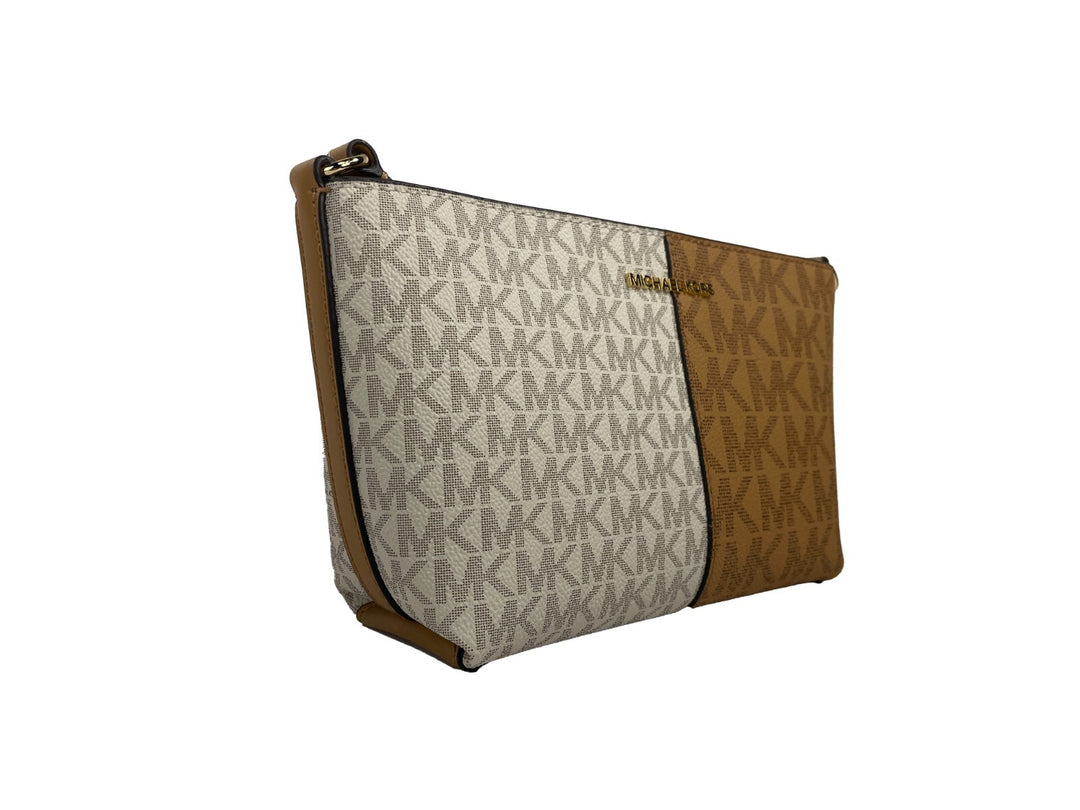 Michael Kors Jet Set - Small Two-Tone Logo Crossbody Bag Michael Kors
