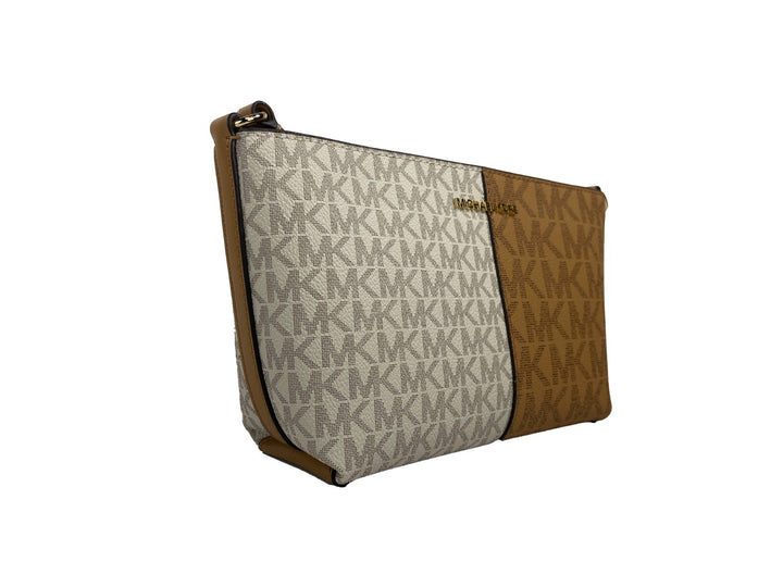 Michael Kors Jet Set - Small Two-Tone Logo Crossbody Bag Michael Kors