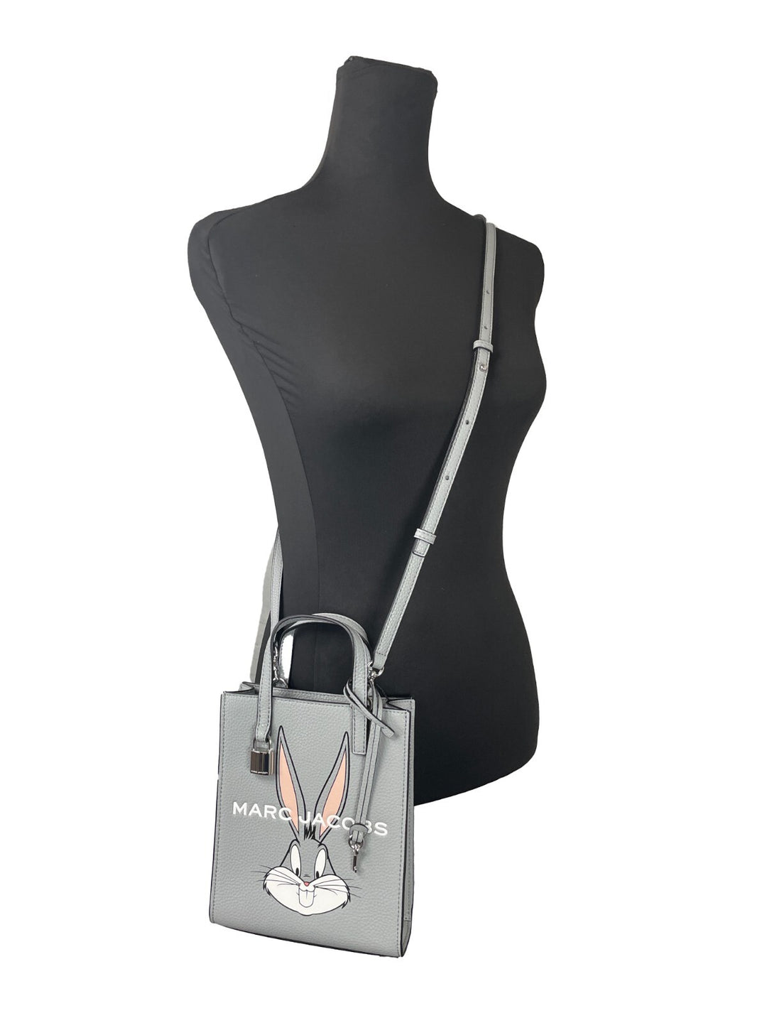 Marc Jacobs X Looney Tunes Bugs Bunny Mini Grind Pebbled Leather Crossbody Bag Marc Jacobs
