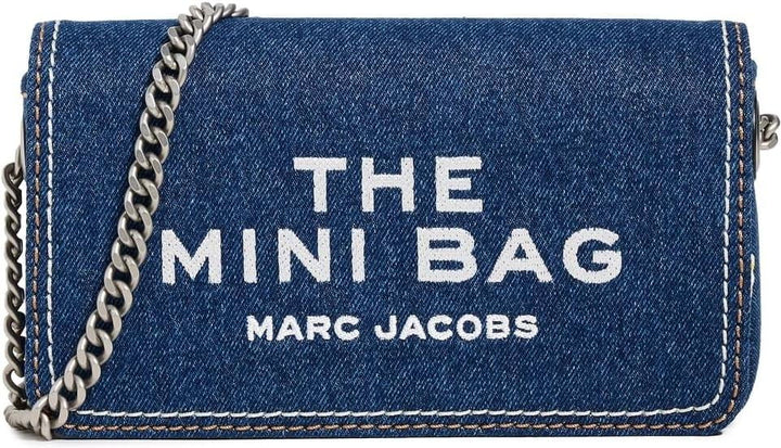 Marc Jacobs The Denim Chain Mini Bag - Dark Wash Marc Jacobs