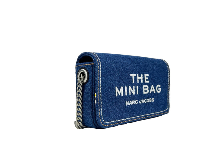 Marc Jacobs The Denim Chain Mini Bag - Dark Wash Marc Jacobs