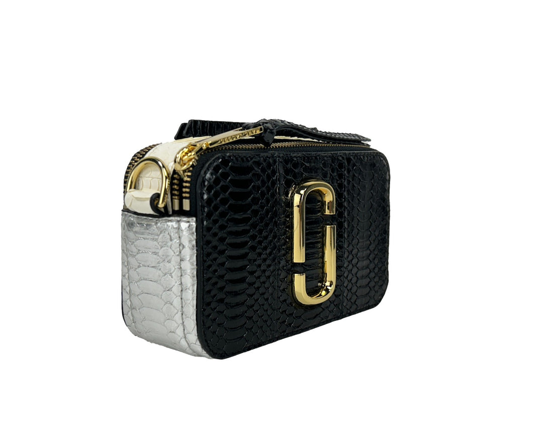Marc Jacobs The Snapshot Snake Skin Crossbody Bag Marc Jacobs