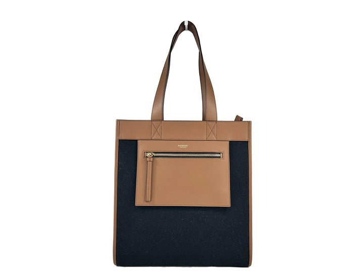 Burberry Small Pocket Tote Manzon Bag Purse Burberry