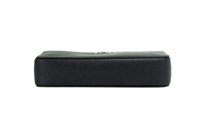 Michael Kors Jet Set Large East West Black Saffiano Leather Crossbody Handbag Michael Kors