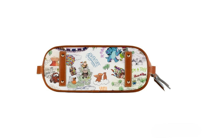 Dooney & Bourke Disney Pixar Maps Satchel Crossbody Bag Purse Dooney & Bourke