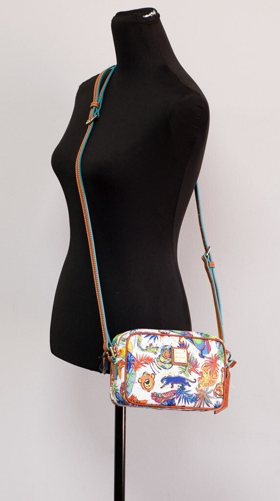 Dooney & Bourke Disney Small Jungle Book Coated Cotton Crossbody Bag Handbag Dooney & Bourke