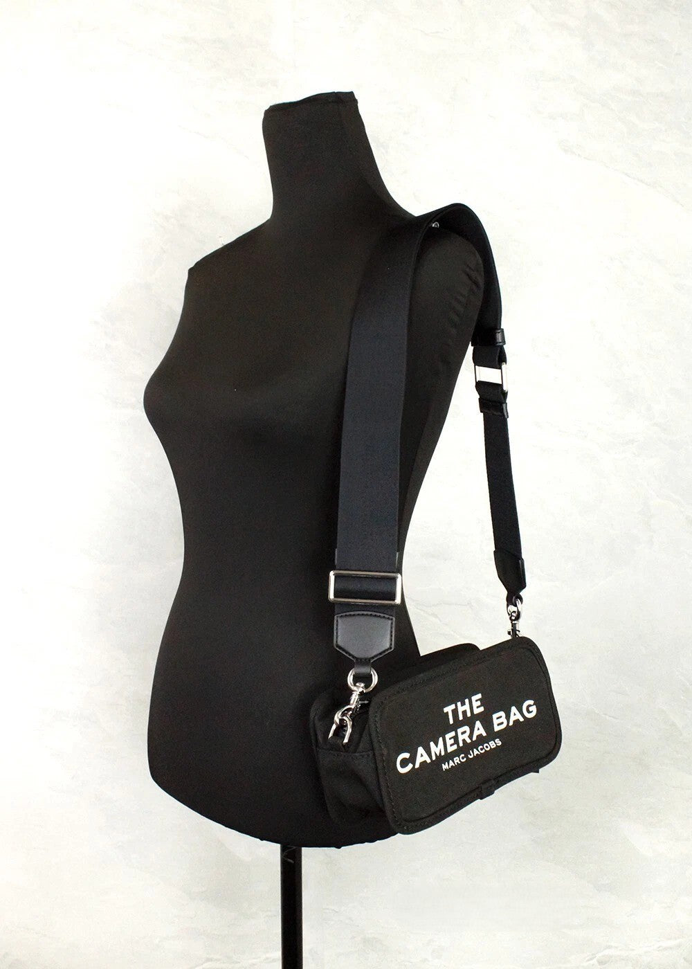 Marc Jacobs The Camera Bag Black Canvas Crossbody Bag Marc Jacobs