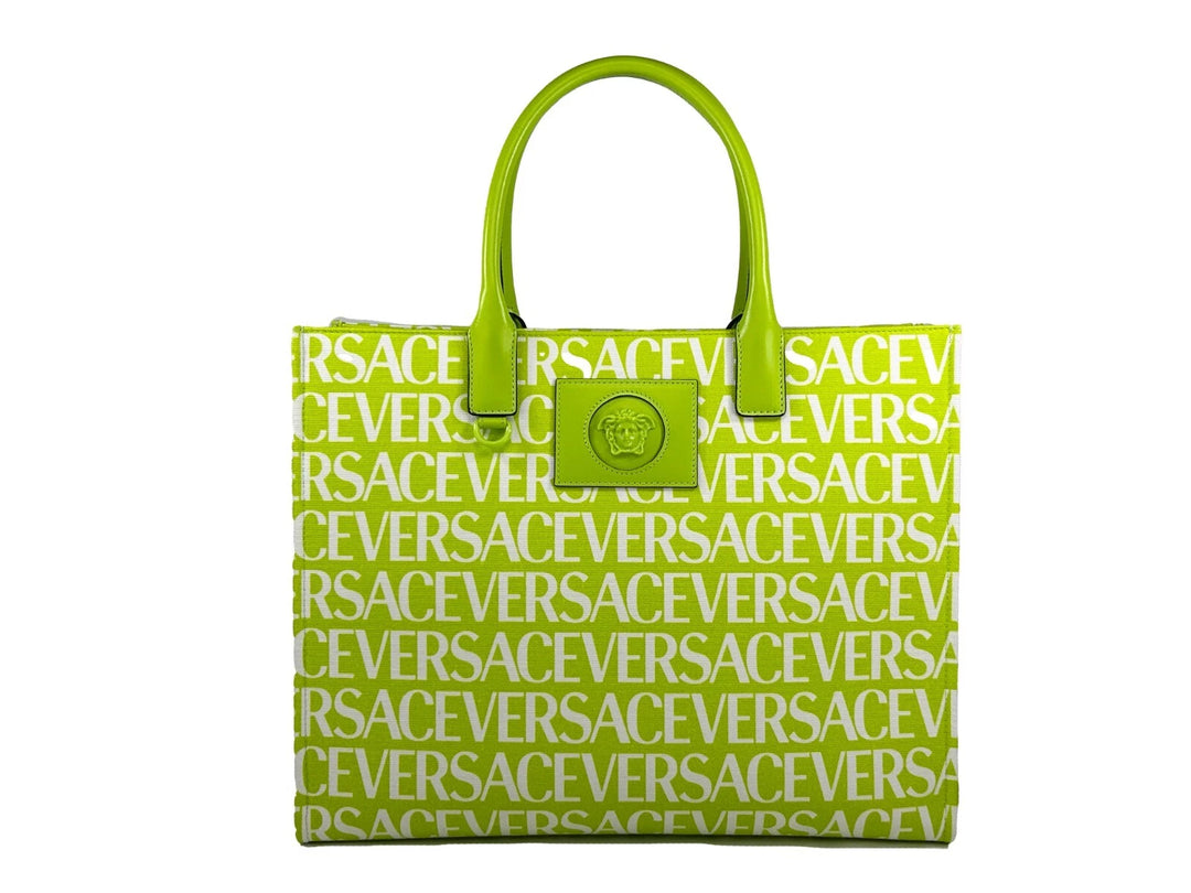Versace Medusa Large Canvas Large Tote Bag Versace