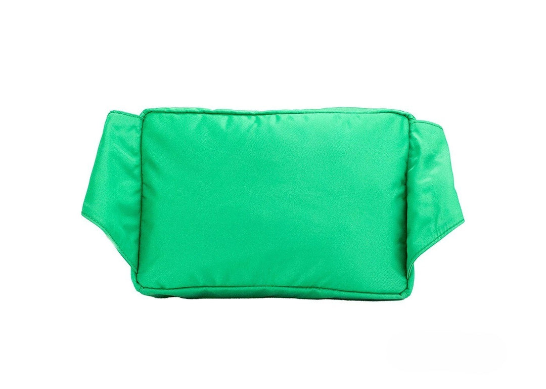 Versace Small Bright Green Nylon Matte Medusa Belt Bag Waist Fanny Pack Purse Versace