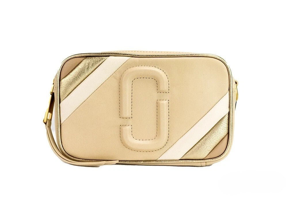 Marc Jacobs The Moto Shot 21 Curds Leather Camera Crossbody Purse Bag Marc Jacobs